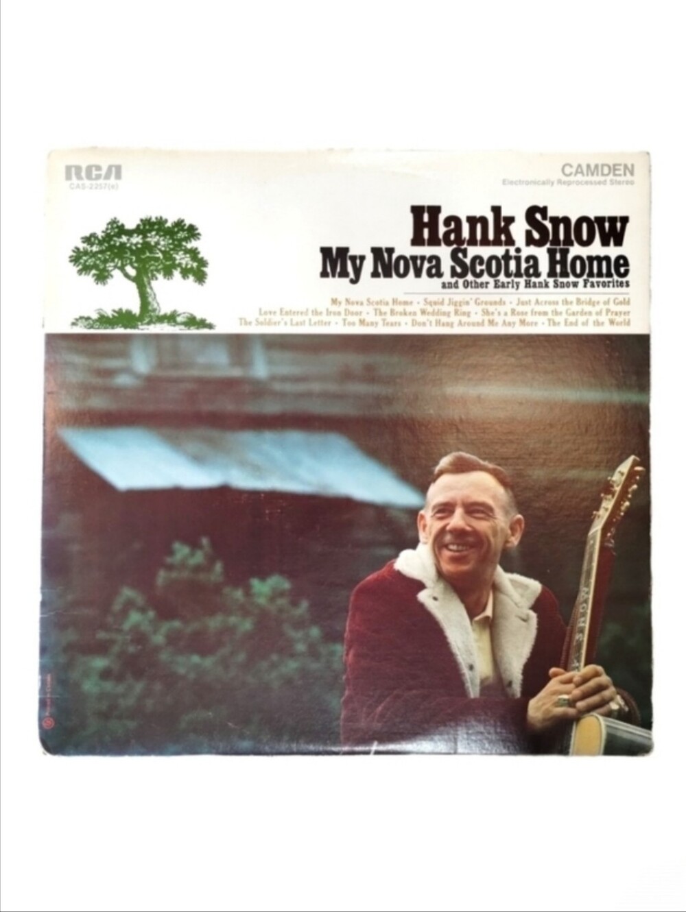 1968 Hank Snow My Nova Scotia Home and Other Early Hank Snow Favorites LP Album